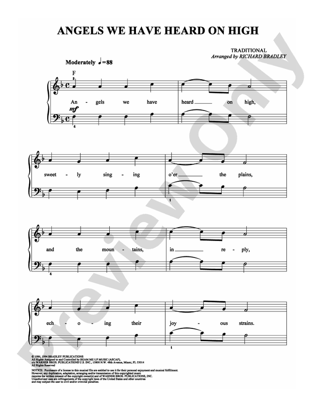 Angels We Have Heard on High - DSM-PS-0007255 - Easy Piano (Digital Download)