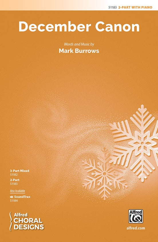 December Canon - 2 Part Treble Choral Octavo (Digital Download)