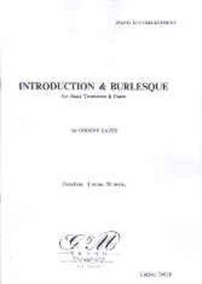 Introduction And Burlesque Trb/Pno - Robert Eaves - Trombone G & M Brand