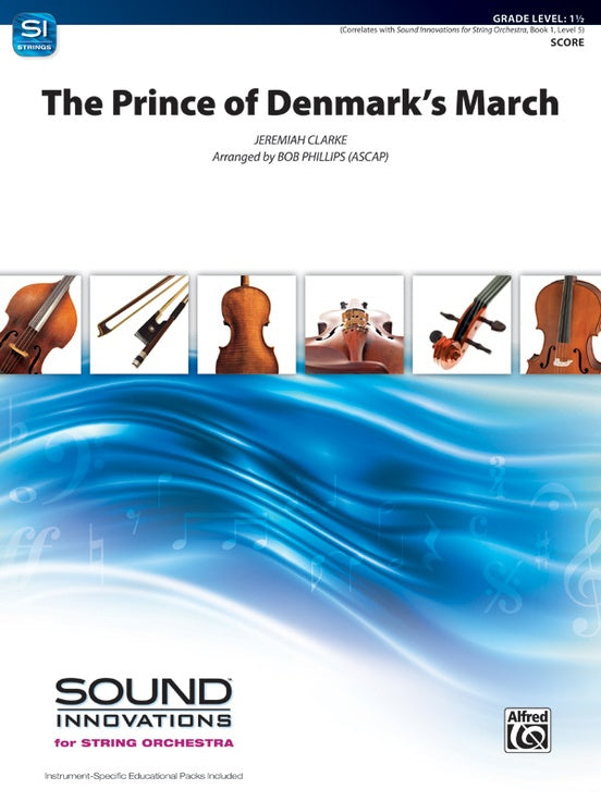 The Prince of Denmark's March – String Orchestra Conductor Score & Parts (Digital Download)