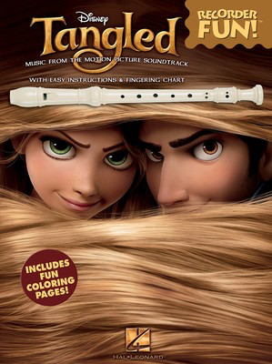 Tangled - Recorder Fun! - with Easy Instructions & Fingering Chart - Recorder Hal Leonard E-Z Play