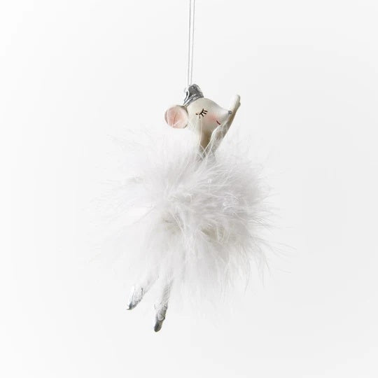 Christmas Decoration Mouse Ballerina