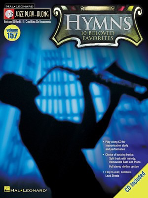 Hymns - Jazz Play-Along Volume 157 - Various - Bb Instrument|Bass Clef Instrument|C Instrument|Eb Instrument Hal Leonard Lead Sheet /CD