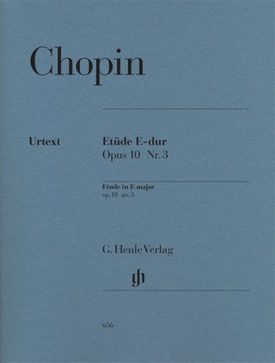 Etude in E major Op 10 No 3 Piano Solo