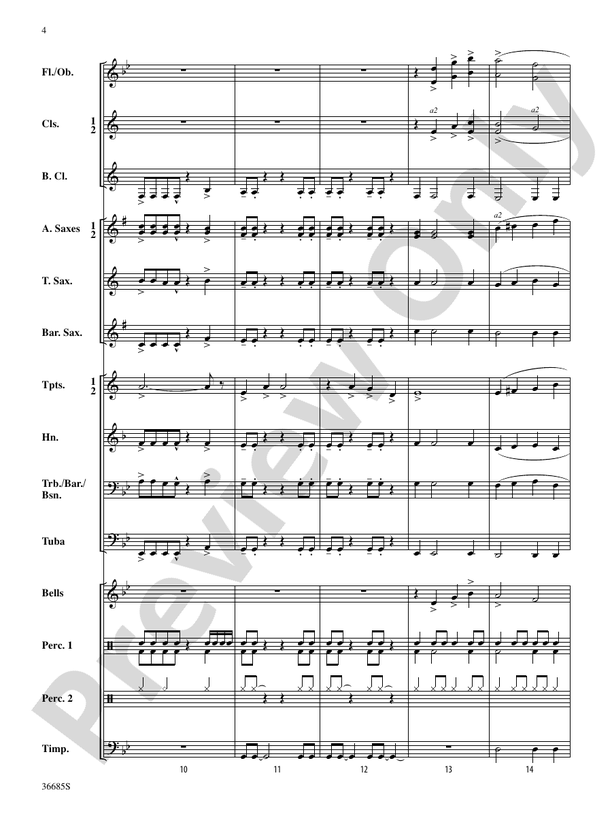 Battlestar! - Concert Band Conductor Score & Parts (Digital Download)