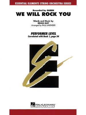 We Will Rock You - Brian May - Paul Lavender Hal Leonard Score/Parts