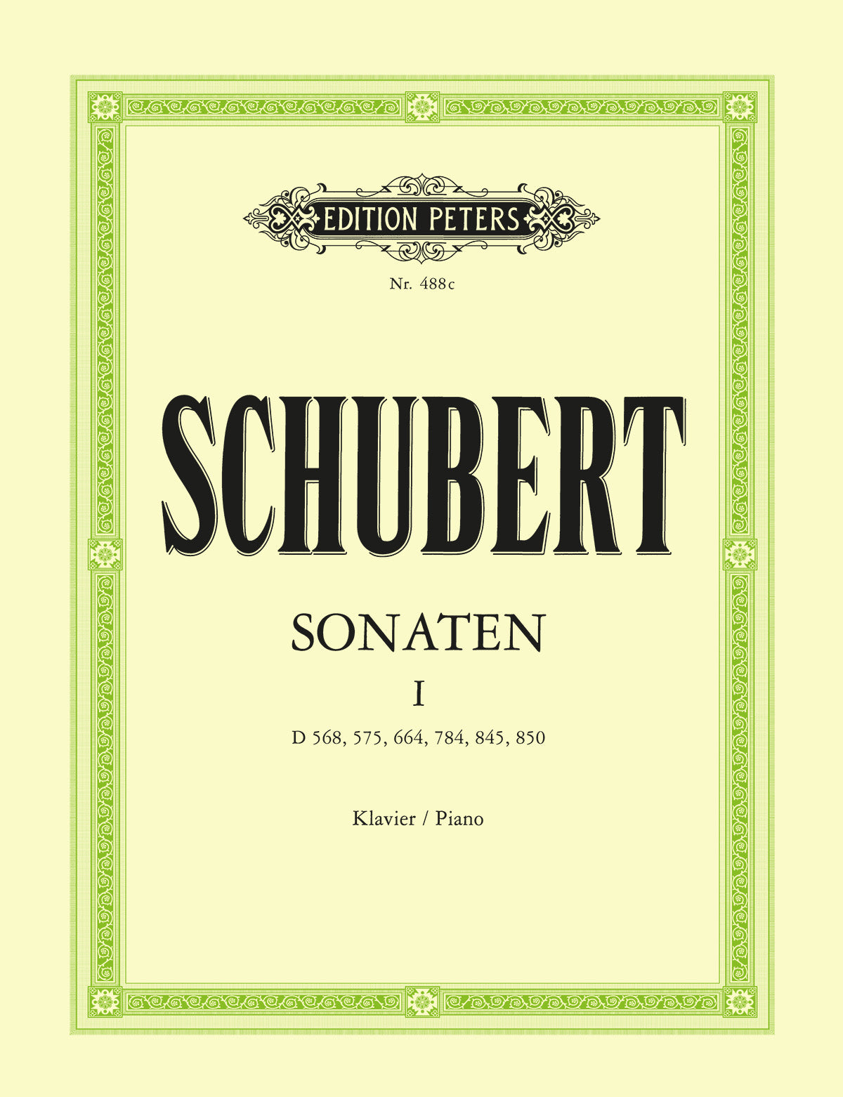 Schubert - Piano Sonata Op. 147 D575 - Piano Solo (Digital Download)