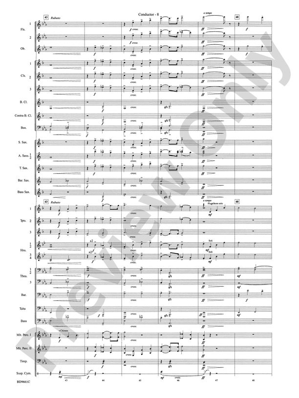 The Sussex Mummers' Christmas Carol - Concert Band Conductor Score & Parts (Digital Download)