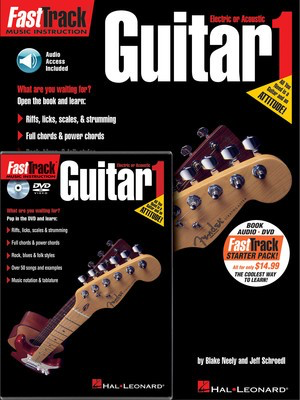 FastTrack Guitar Method Starter Pack - Includes Book/CD/DVD - Guitar Various Authors Hal Leonard /CD/DVD