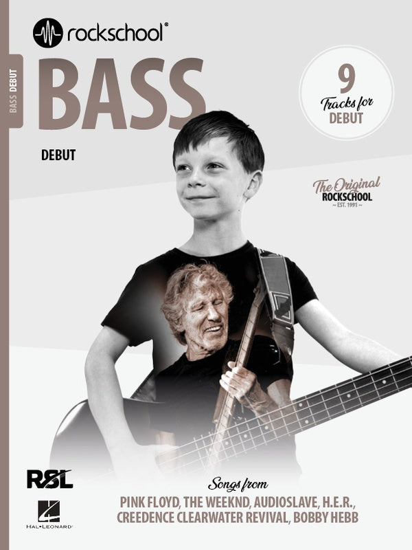 Rockschool Bass Debut (2024) Book/OLA - RockSchool Limited