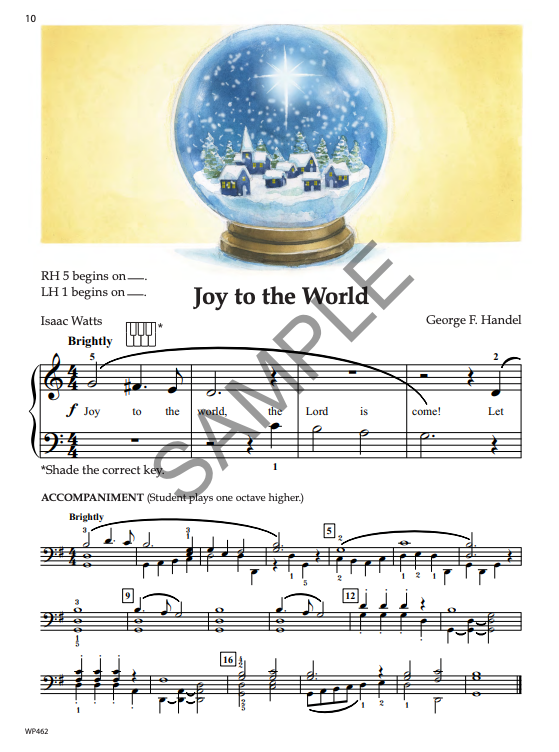 Bastien New Traditions: Christmas Classics Level 1 - Piano - Kjos