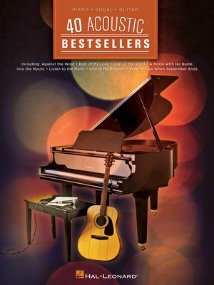 40 Acoustic Bestsellers - Hal Leonard Piano, Vocal & Guitar
