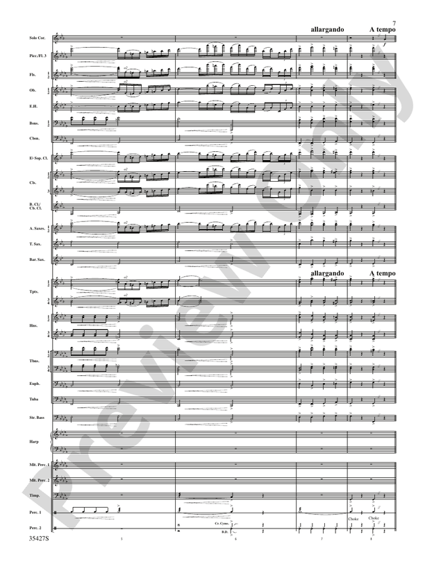Fantasie Brillante - Concert Band Conductor Score & Parts (Digital Download)