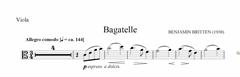 Bagatelle - Viola Part (Digital Download)