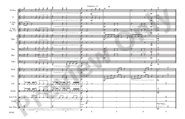 Dentist! / Suddenly, Seymour – Marching Band Conductor Score & Parts (Digital Download)