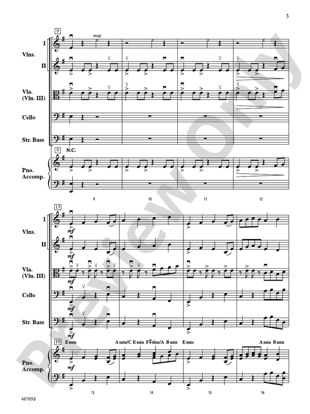 Sparks - String Orchestra Conductor Score & Parts (Digital Download)