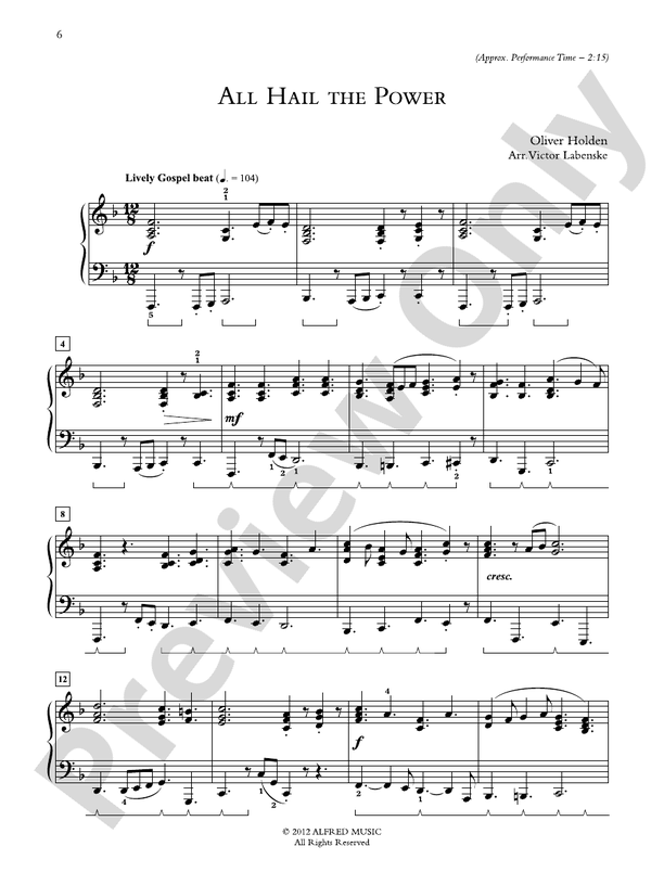 Sunday Morning Styles Companion: 30 Favorite Selections Arranged in Various Styles - Piano (Digital Download)