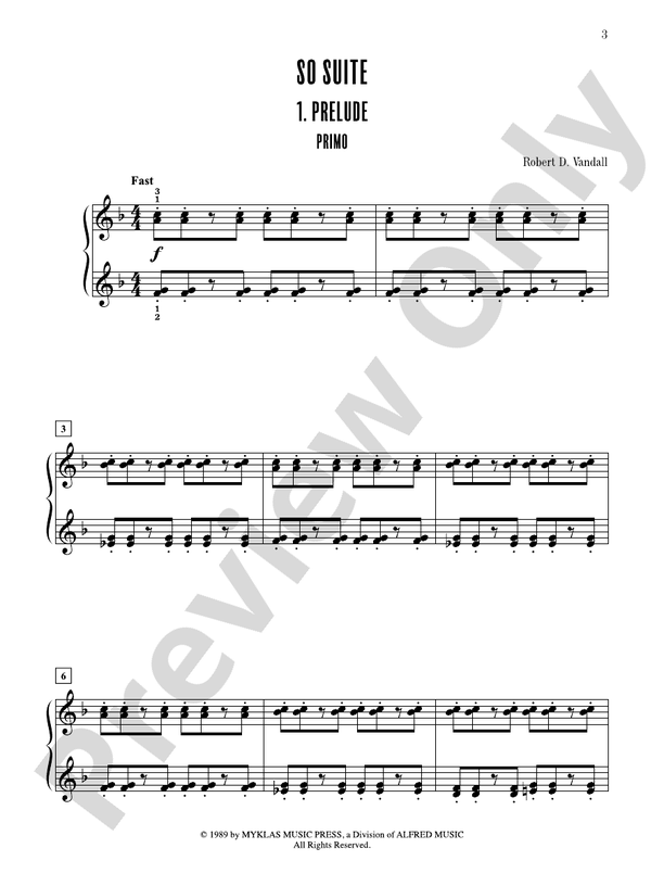 Contest Winners for Two, Book 3: 9 Original Piano Duets from the Alfred, Belwin, and Myklas Libraries - 1 Piano, 4 Hands (Digital Download)