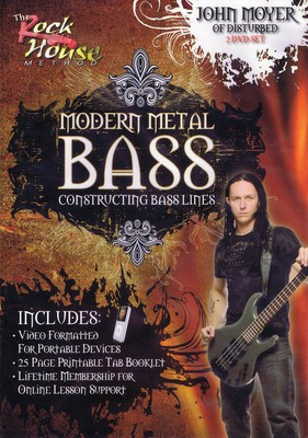 John Moyer of Disturbed - Modern Metal Bass - Constructing Bass Lines - Bass Guitar John Moyer Rock House Guitar Solo DVD