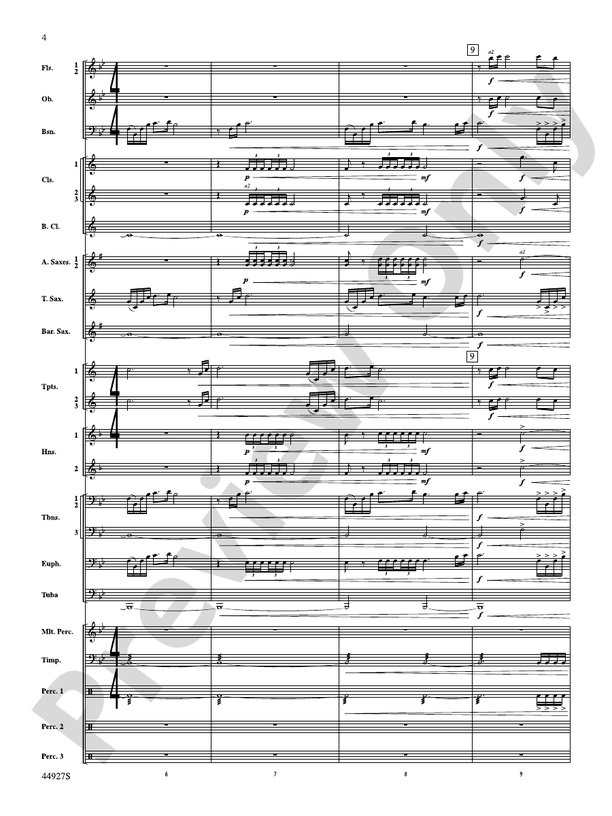 At the Movies with John Williams - Concert Band Conductor Score & Parts (Digital Download)