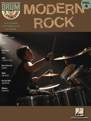 Modern Rock - Drum Play-Along Volume 4 - Drums Hal Leonard Drum Notation /CD