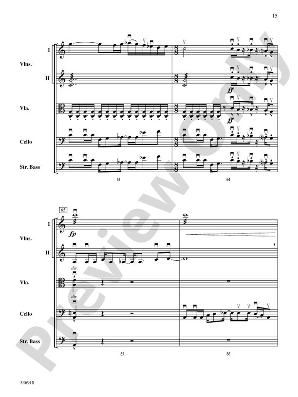Paranoid Android (from OK Computer) - String Orchestra Conductor Score & Parts (Digital Download)