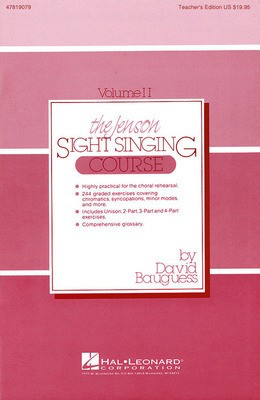 The Jenson Sight Singing Course (Vol. II) - David Bauguess - Hal Leonard Teacher Edition 47819079