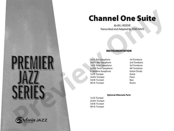 Channel One Suite (Grade 4) - Jazz Ensemble Conductor Score & Parts (Digital Download)