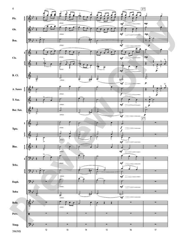 Two Nativity Carols - Concert Band Conductor Score & Parts (Digital Download)