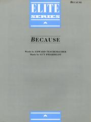 Because - Vocal/Piano (Digital Download)