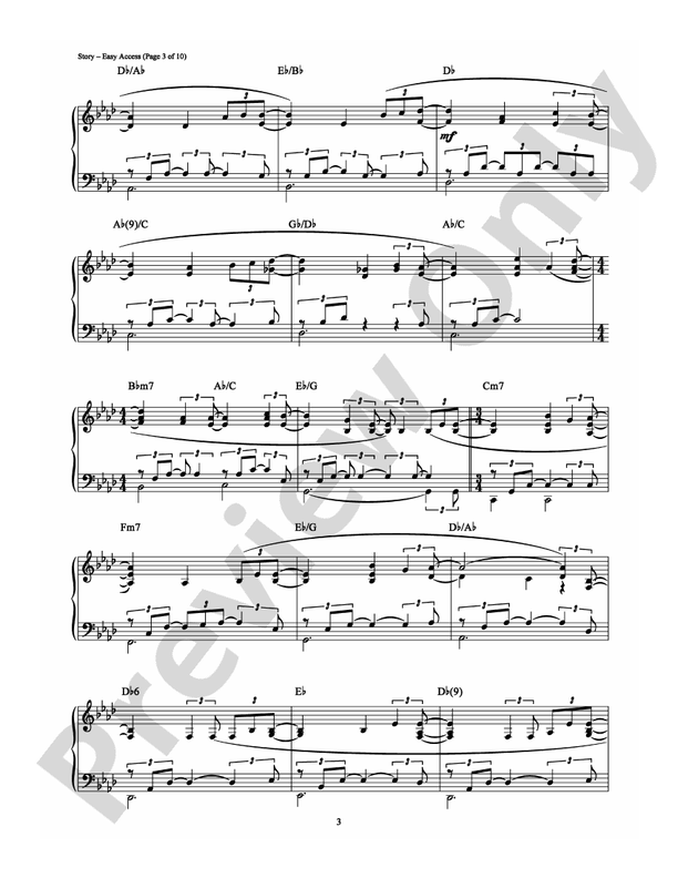 Easy Access - Piano (Digital Download)