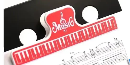 Paper Clip Large Red with a Keyboard