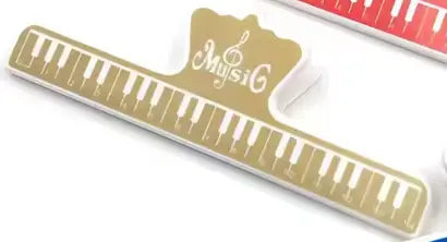Paper Clip Large Gold with a Keyboard