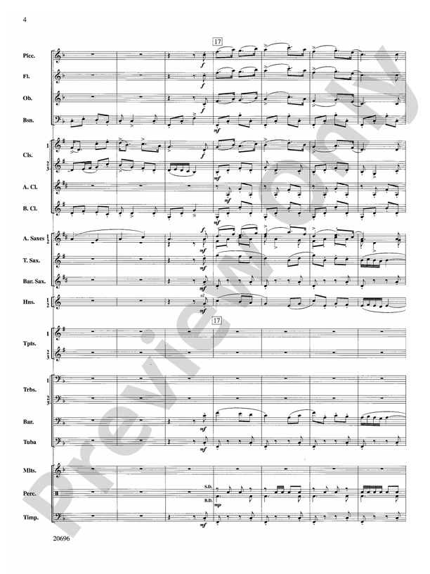 Welsh Ayres & Dances - Concert Band Conductor Score & Parts (Digital Download)