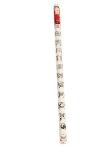 Pencil Mozart with a Picture of Mozart at the Top