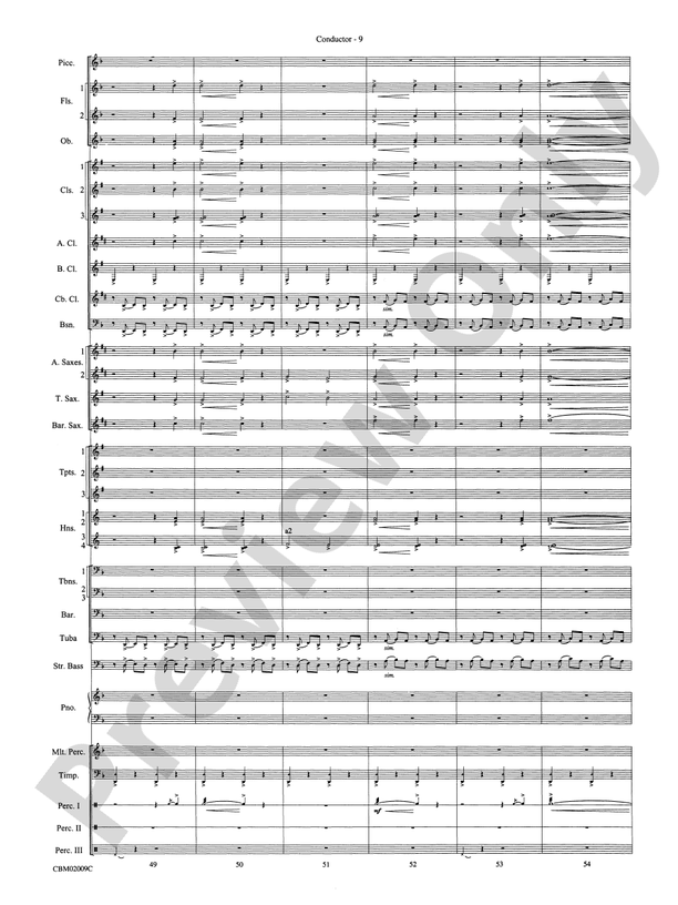The Lord of the Rings: The Fellowship of the Ring, Symphonic Suite from - Concert Band Conductor Score & Parts (Digital Download)