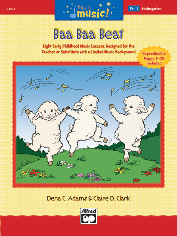 This is Music Vol 2 Baa Baa Beat Bk/CD