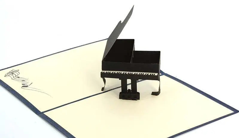 Pop-Up Greeting Card Grand Piano