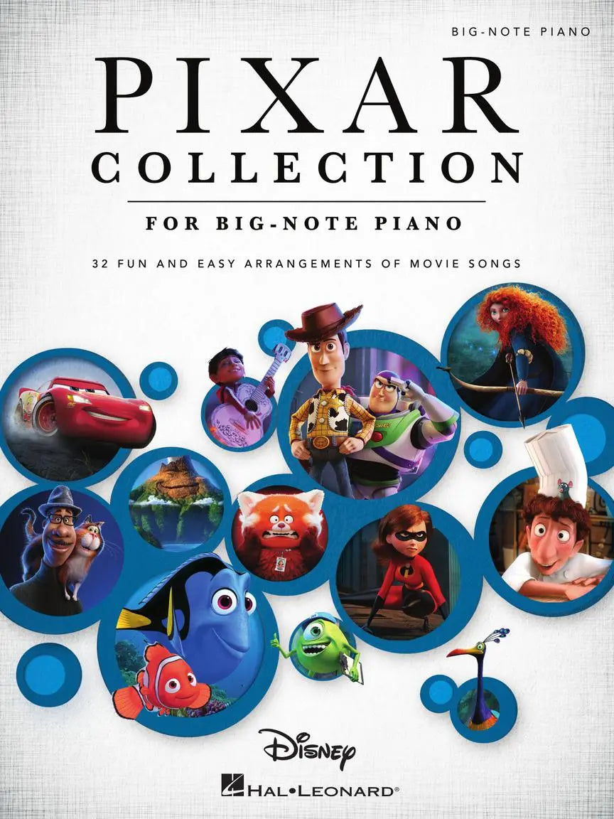 PIXAR COLLECTION FOR BIG NOTE PIANO - Hal Leonard 1206200