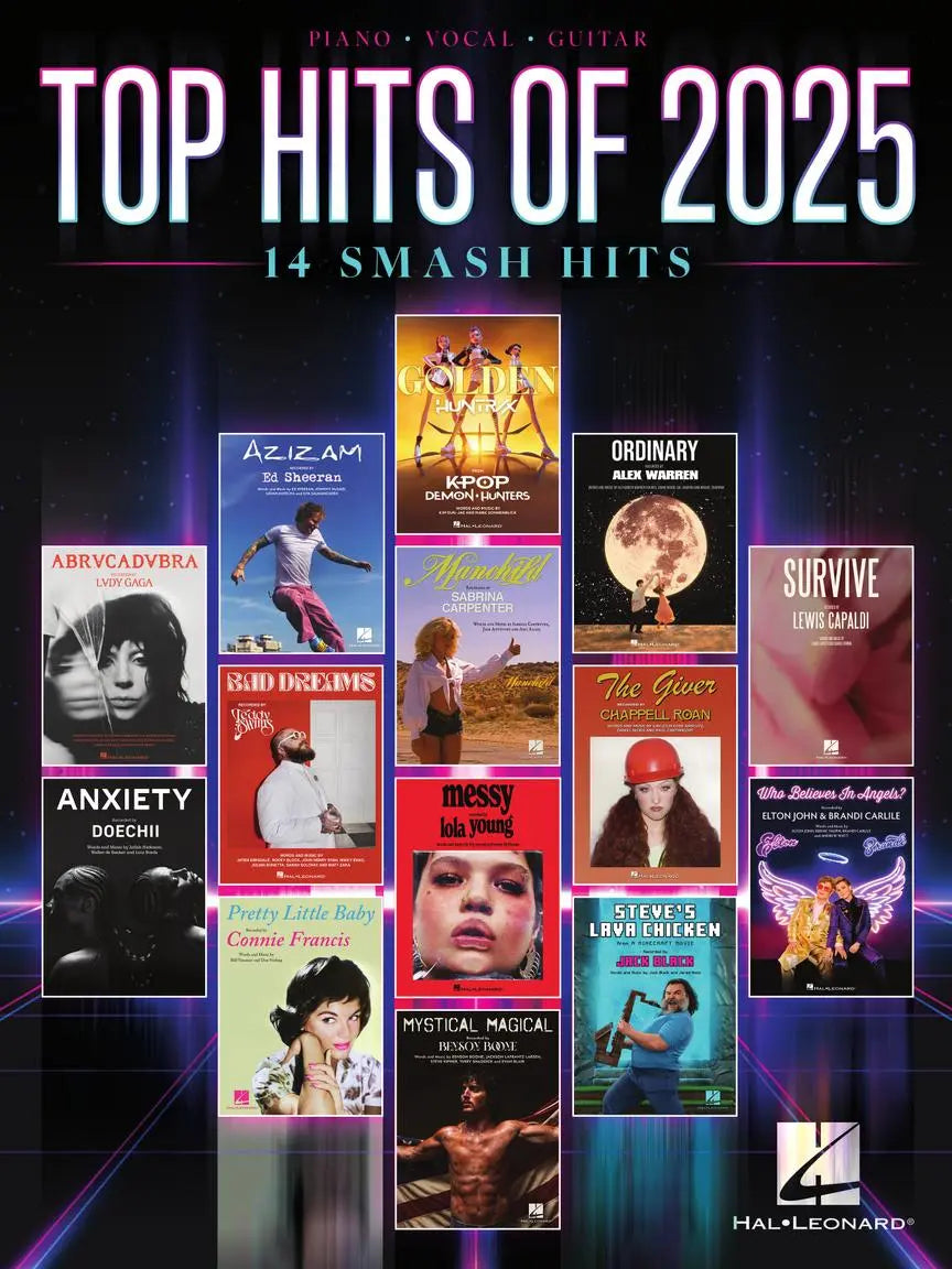 Top Hits of 2025 PVG - Hal Leonard 1941944