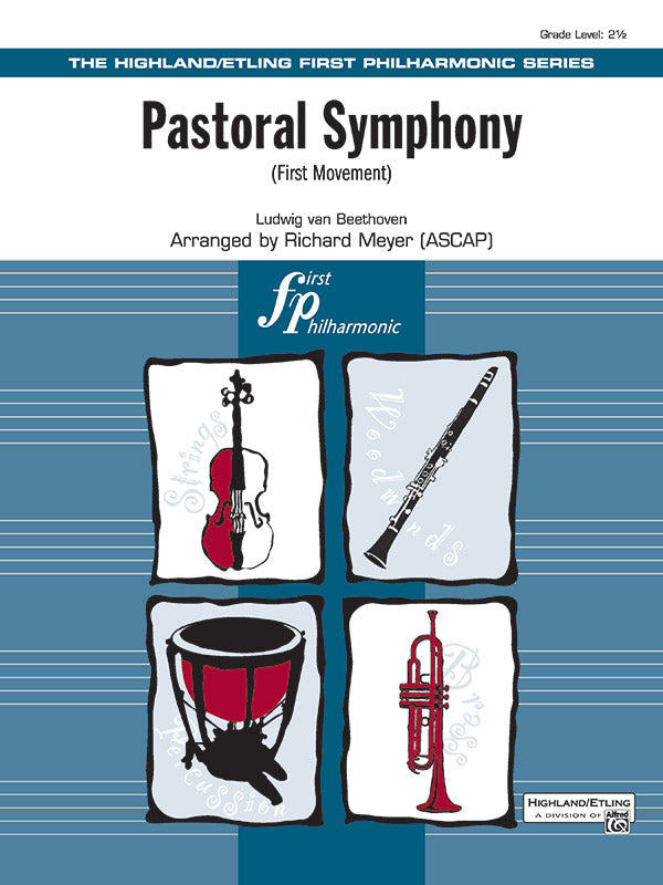 PASTORAL SYMPHONY FIRST MOVEMENT FO Beethoven Ludwig van