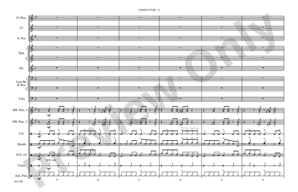 You Ought to Be Having Fun / What Is Hip? – Marching Band Conductor Score & Parts (Digital Download)