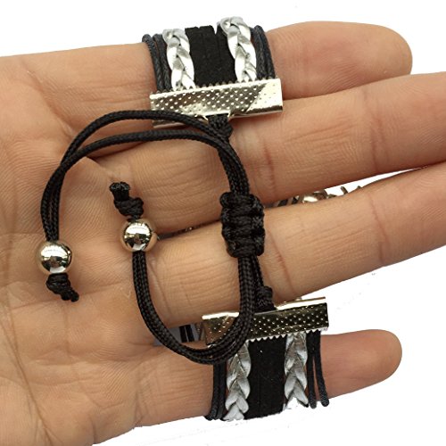 Layered Music Note Charm Bracelet