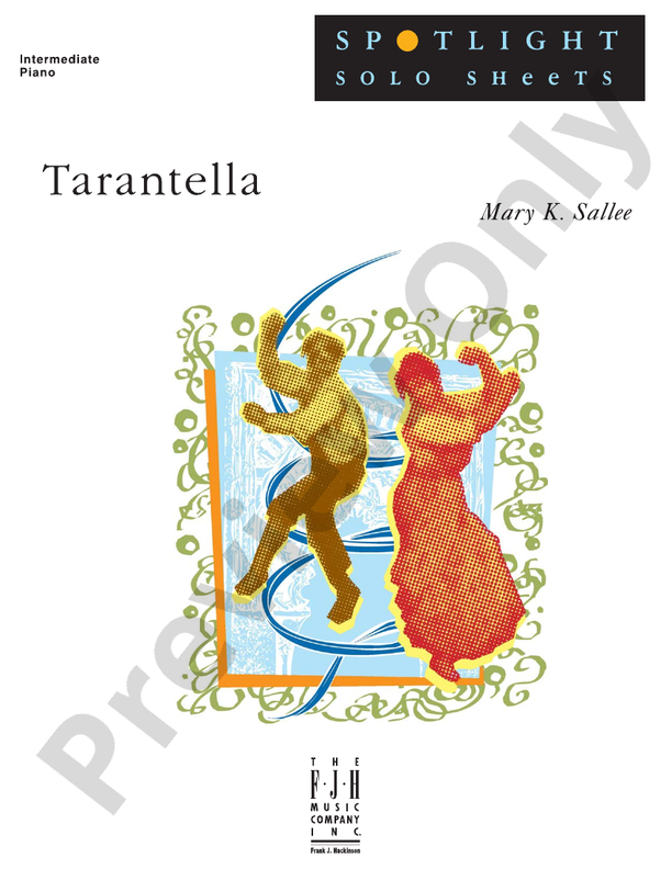 Tarantella - Mary K Sallee - DSM-DS4135 - Piano (Digital Download)