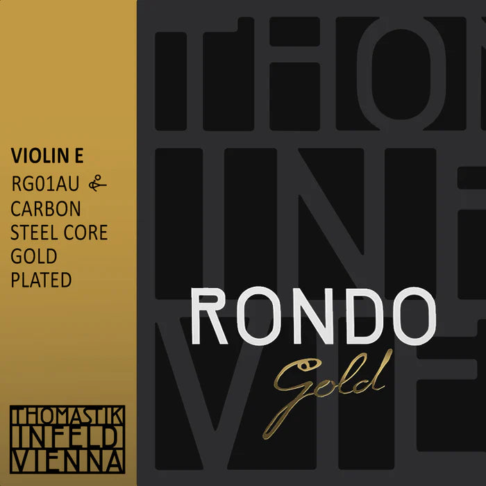 Thomastik Rondo Gold Violin E String - Gold Plated 4/4