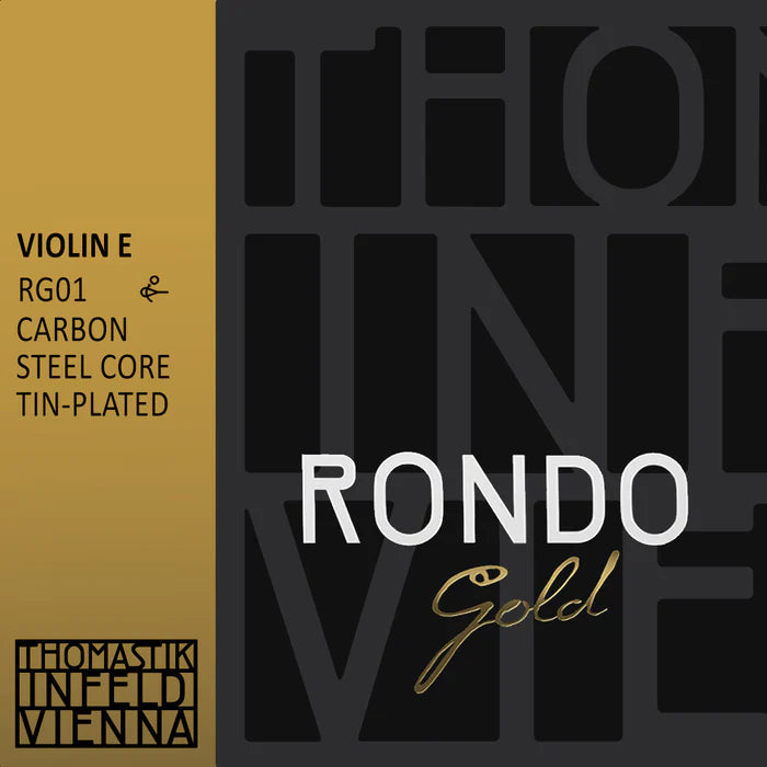 Thomastik Rondo Gold Violin E String - Tin Plated 4/4