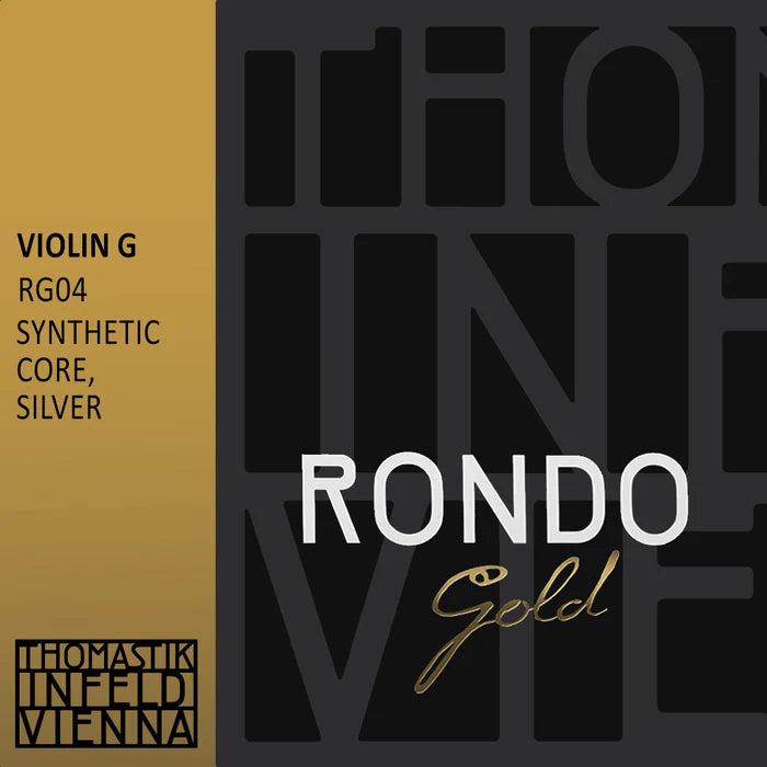 Thomastik Rondo Gold Violin G String - Silver 4/4