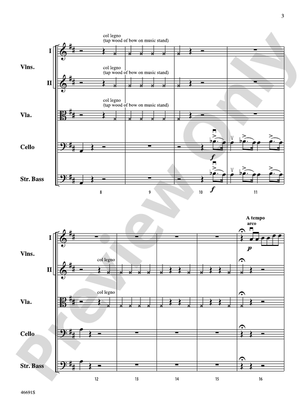 Overture to Il signor Bruschino - String Orchestra Conductor Score & Parts (Digital Download)