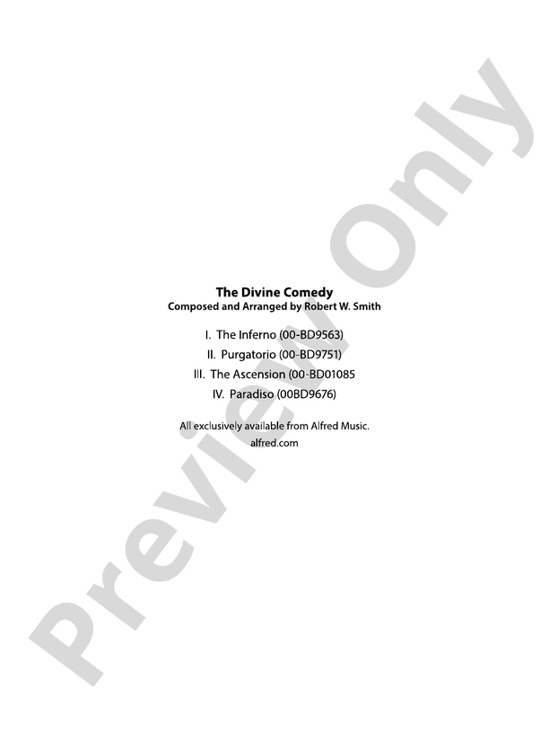 The Inferno - Concert Band Conductor Score & Parts (Digital Download)