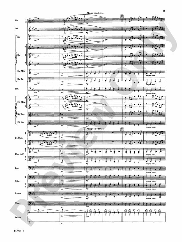 Lethbridge Overture - Concert Band Conductor Score & Parts (Digital Download)